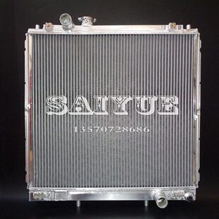 加大T3.5特泰水箱拉/现代4L改装全铝水箱加厚2.卡//L2./L/2.59华