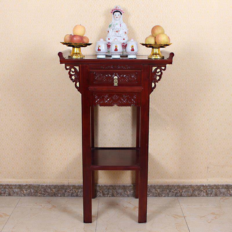 供桌香案供台柜中式神台家用贡品桌佛台佛龛财神爷供桌榆木经济型