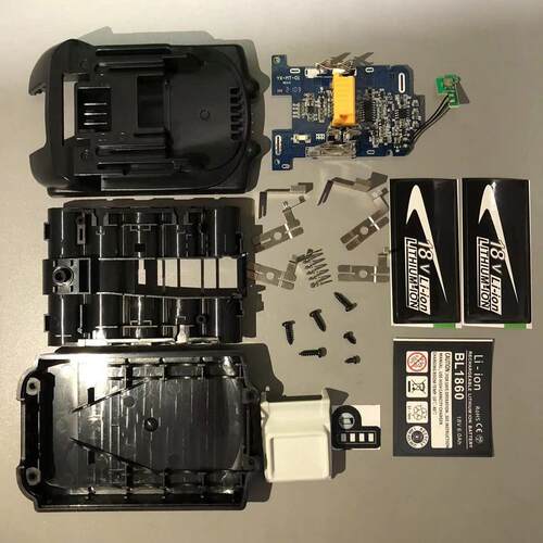 替代Makita牧田18V电池壳锂电池套料BL1830电动工具钻扳手切割机