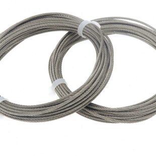 304不锈钢细软绿钢丝绳晾衣绳窗帘杆包塑绳油丝绳牵引葡萄爬藤架