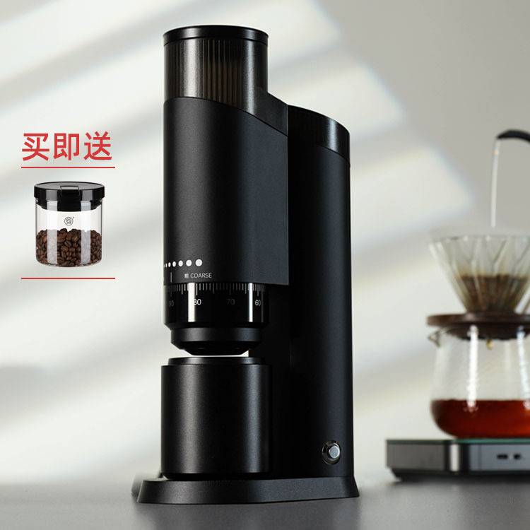 Hero机械师电动磨豆机意式手冲咖啡豆自动磨粉机商家用咖啡研磨机