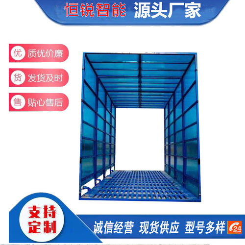 全自动封闭式工程车辆洗车机隧道式洗车房工地洗轮机洗车棚
