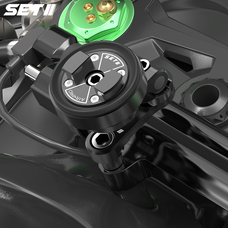 II跑车街车i手机导航支架450春风S钛尺减震支架