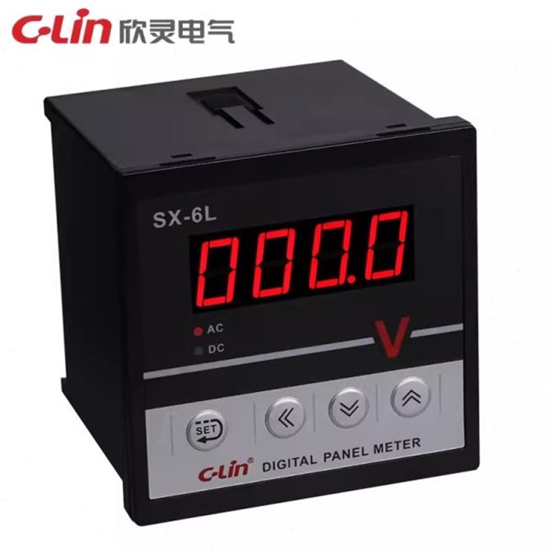 C-Lin欣灵SX-6L数显交流电流表电压表转速O表直流电流电压表频率
