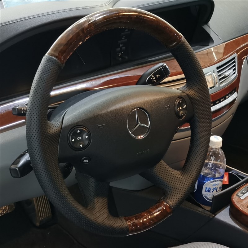 老款S级CL级S300S350S400S500S250S320S600L手缝方向盘套