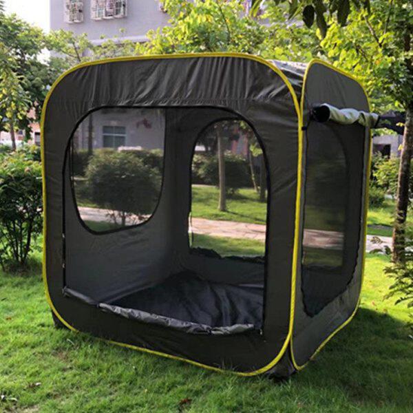户外车载车尾帐篷自驾游SUV车免搭建弹出式帐篷防蚊遮阳车后帐篷