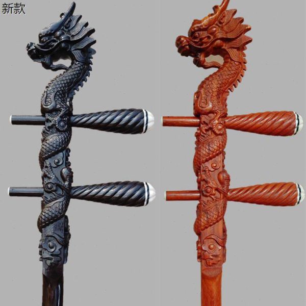 龙头二胡杆越胡高胡花鼓大筒琴杆黑檀紫檀红花梨抛光工艺不上油漆