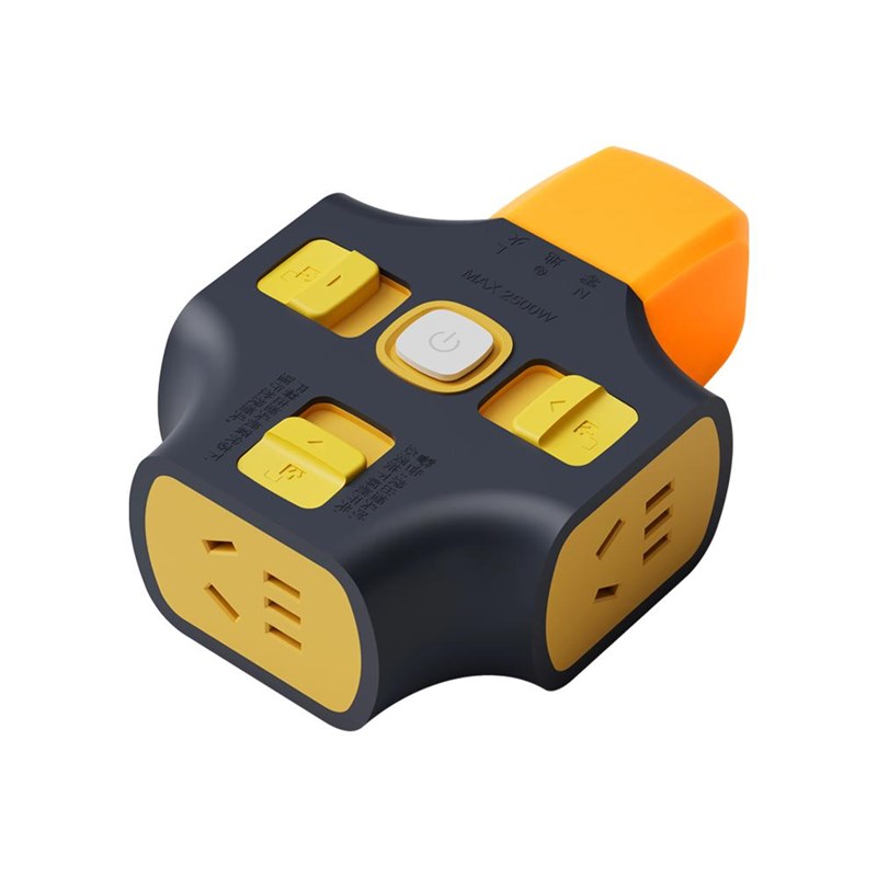 无线大功率10a16a插板u防摔爆地拖工业插排插座不带线接线板工程