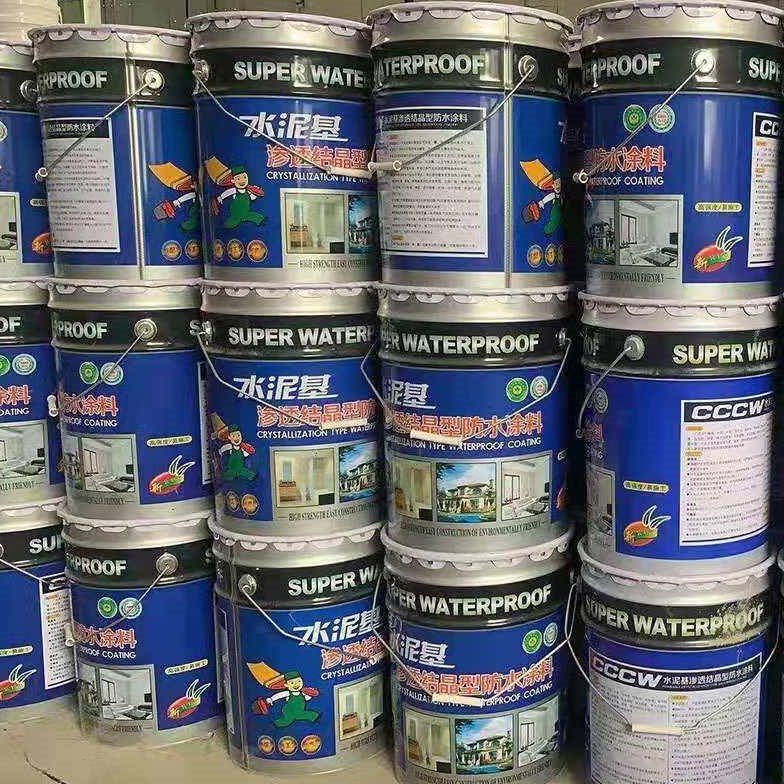屋顶补漏k11防水涂料水泥基渗透结晶天台卫生间堵漏王防水材料