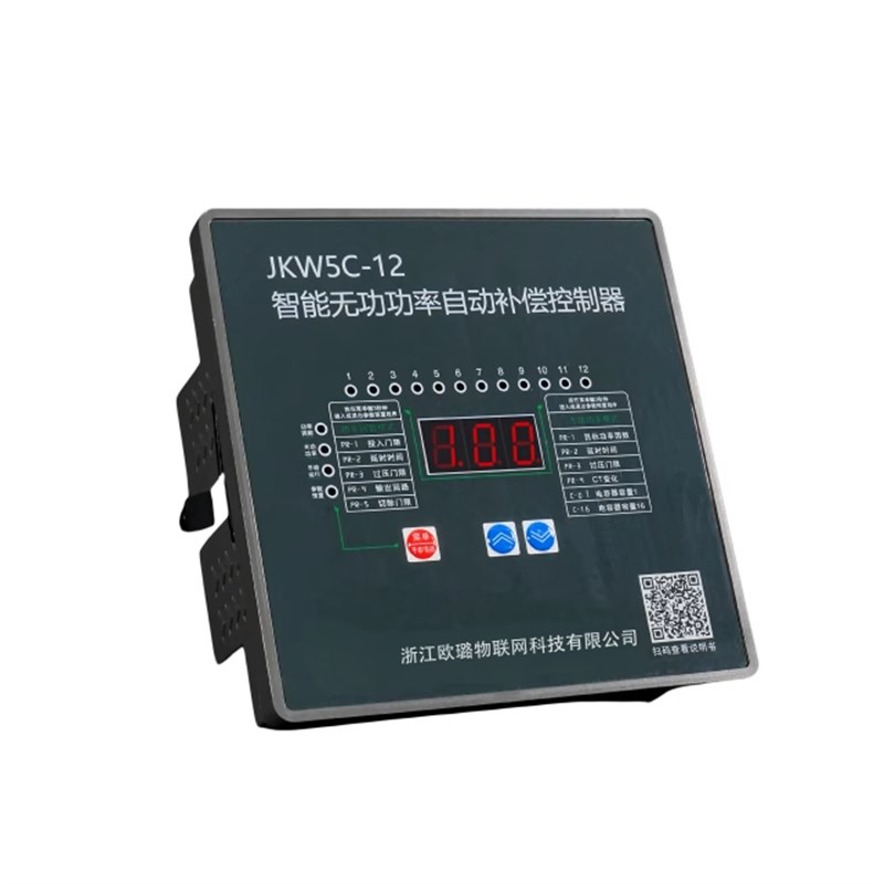 智能无功补偿控制器J5C/380Fv4-16回路电容柜功率