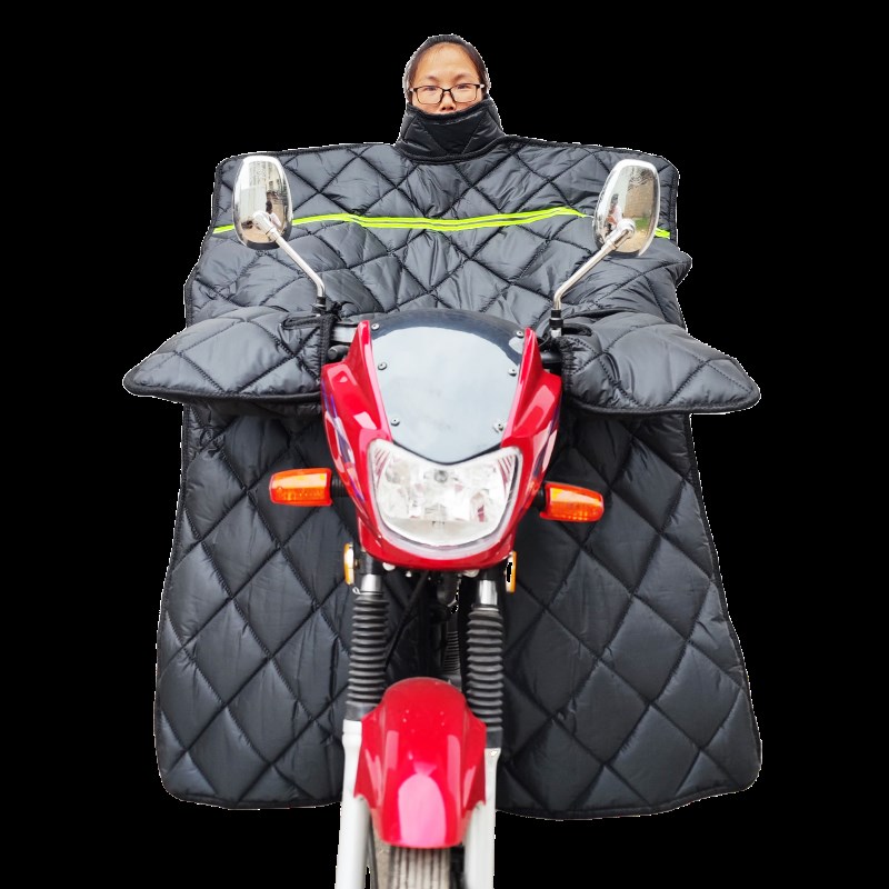 125跨骑挡风被冬季加绒加厚加D大防水冬天150骑跨式防风