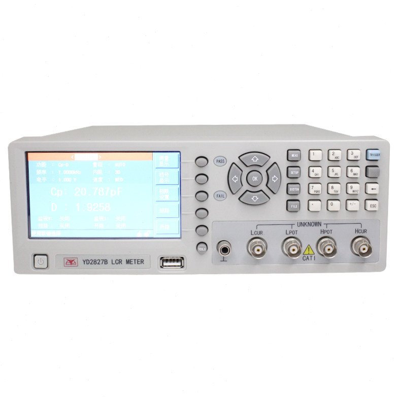 CZYAZI扬子YD2817宽频LCR数字电桥停产现用YD2827B代替200KHz代宽