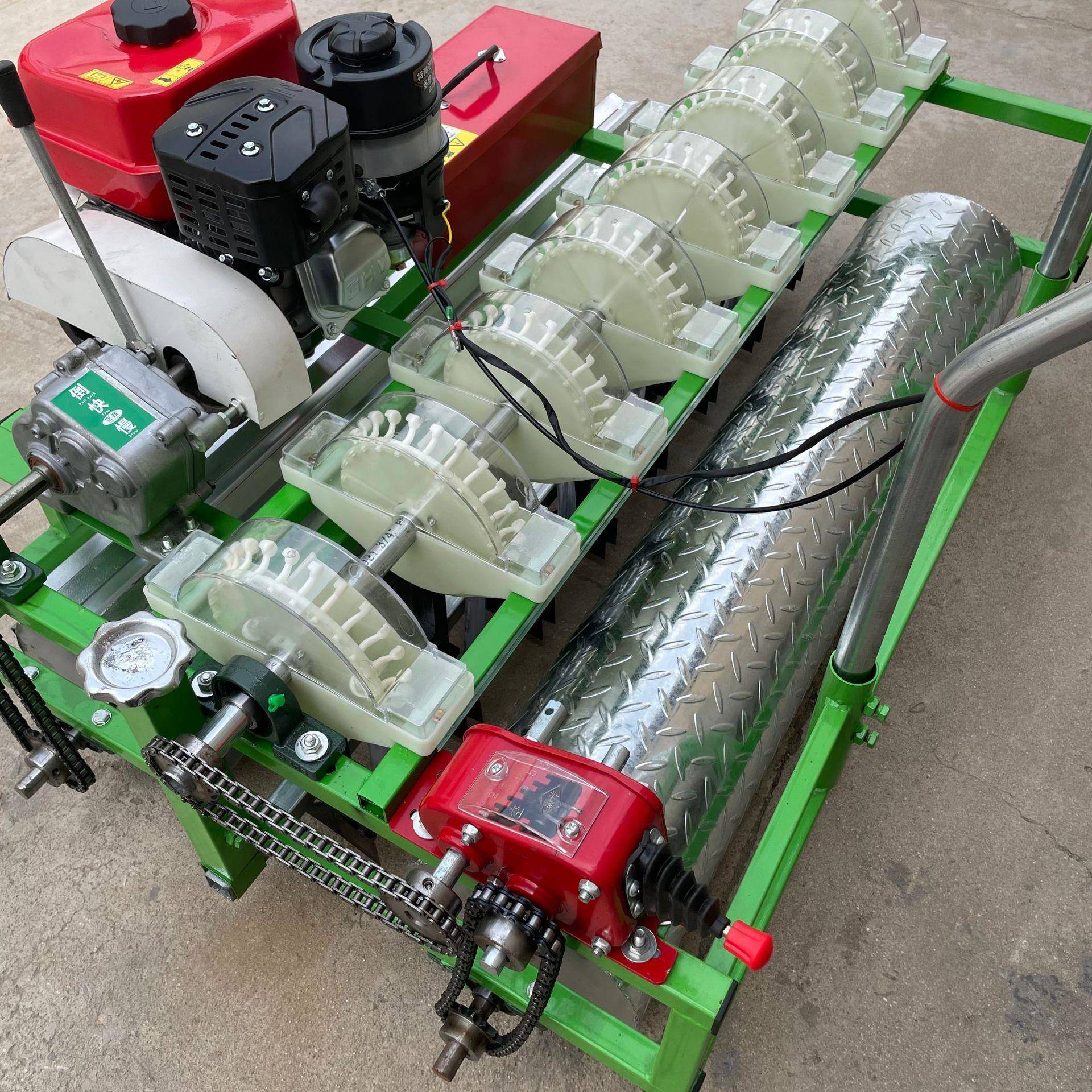 汽油勺式蔬菜播种机一机多用多种型号可选小颗粒种子精播机