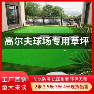 人造草坪高尔夫草坪健身房仿真草皮室内曲丝草门球场地果岭草铺垫
