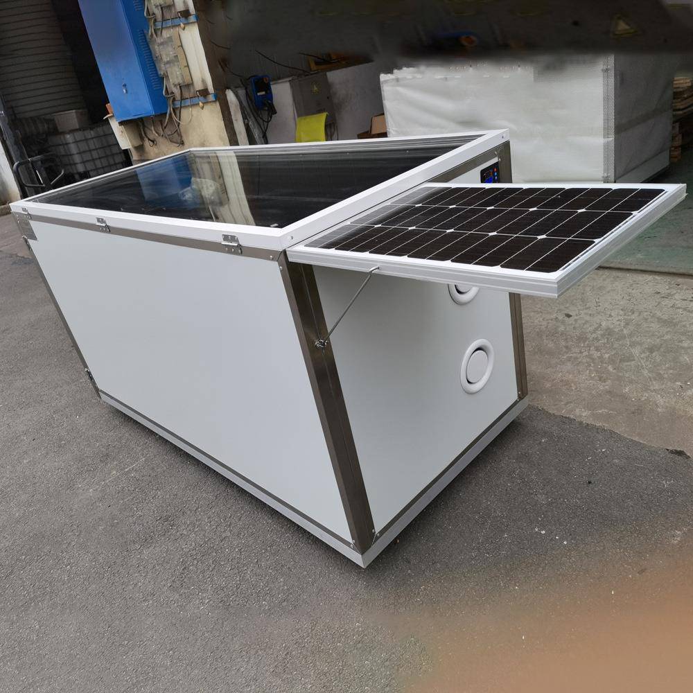 AMS-80移动式太阳能烘干机干燥箱海鲜鱼虾蟹水果蔬菜瓜果粮食科研