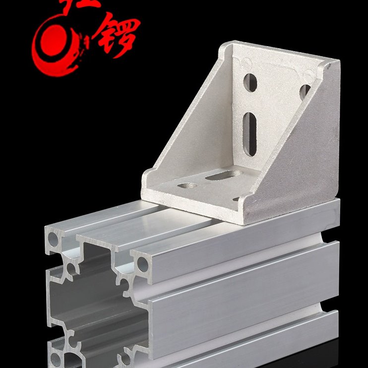 红锣工业铝型 6060加厚铝边框铝合金异型铝材定制加工重型铝型材