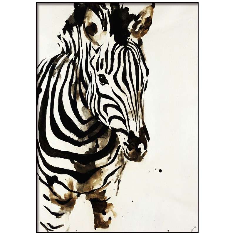 网红简约大巨幅挂n画抽象玄关装饰画竖版黑白客壁画餐厅大