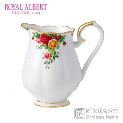 Royal Albert皇家阿尔伯特 老镇玫瑰系列骨瓷花瓶水壶欧式投手壶