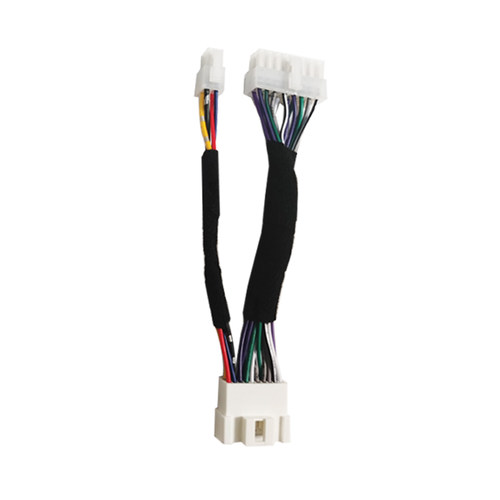 订做汽车DSP功放专用线束通用DSP转接不同接头定义延长电阻公母线