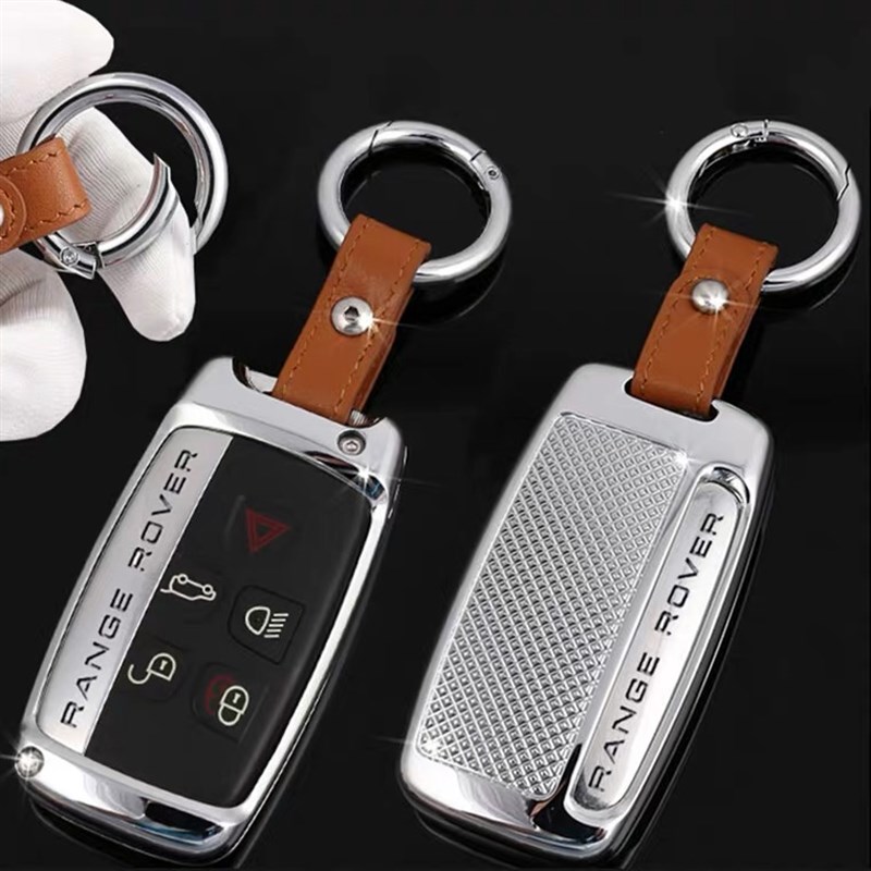 适用于捷豹XFL钥匙套XJ路虎F-TYPE包XEL壳星脉XF极光XE发现4XJL扣