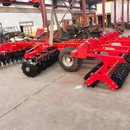 拖拉机后置带的联合整地机牵引式缺口圆盘重耙4.5米耕整机