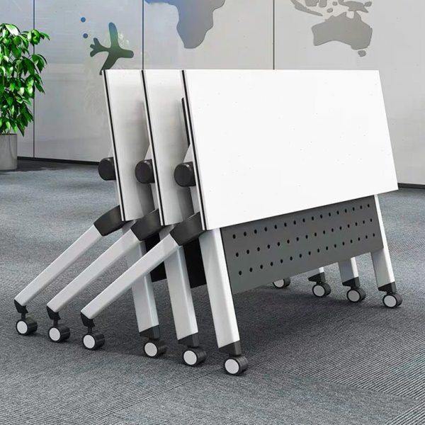 折叠会议桌可移动培训桌椅组合会议室活动长条桌拼接会议桌办公桌