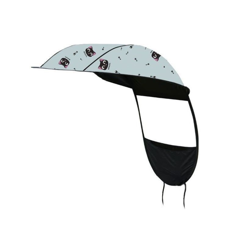 电动车遮阳神器电动车雨s棚顶蓬布单独雨蓬顶防雨罩电动车罩车