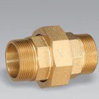 埃美柯661黄铜加厚双外丝活接头管件接头DN32 1.25寸）11/4专卖店