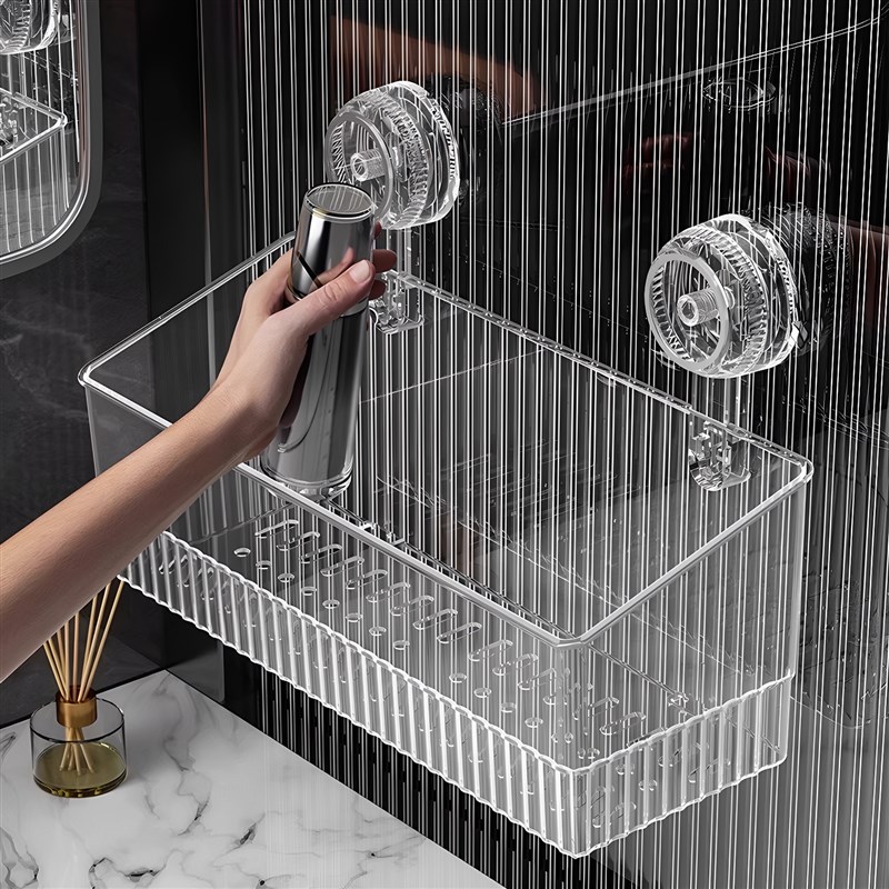 吸盘置物架洗手洗漱台浴室厕所卫生间免打孔壁挂S墙上各种收纳神