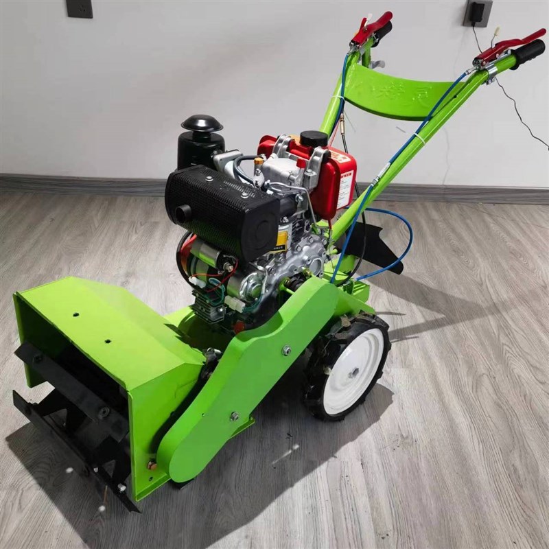 柴油微耕机农用多功能除草机旋耕四驱小型汽油犁T地机小型家用新
