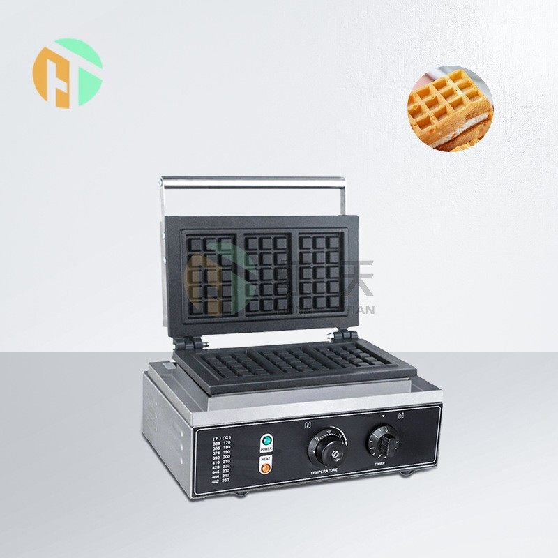 跨境商用华夫饼机双面加热格子型华夫饼机厂家电热三片华夫炉,清洗/食品/商业设备,其他食品加工设备,淘宝优惠券,粉丝福利购,淘宝优惠卷