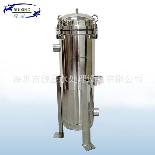 不锈钢1号袋式过滤器吊环平底水处理设备净水井水自来水过滤器