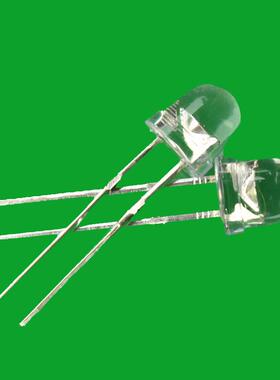 LED衣车灯台灯用灯珠f5MM高头草帽白光抗光衰深圳