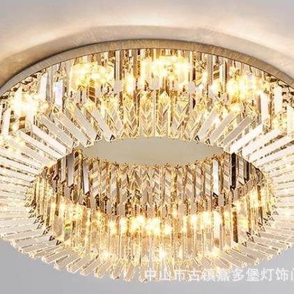 客厅灯全光谱水晶灯北欧轻奢护眼卧室全屋组合灯具高档房间吸顶灯,收纳整理,烫衣板及配件,淘宝优惠券,粉丝福利购,淘宝优惠卷