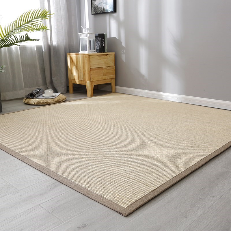 日式竹编凉席床垫卧室床t边地毯民宿装饰地垫夏季榻榻米飘窗垫