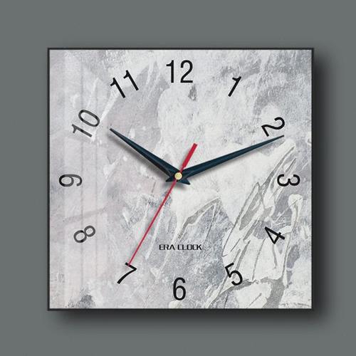 方形钟表挂钟客厅现代简约时尚轻奢创意2024新款灰色餐厅时钟挂墙