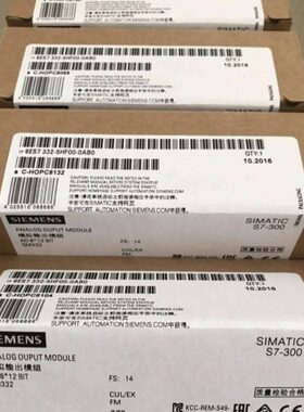 西门子6ES7332模拟量模块6ES7332-5HB01/5HD01/5HF00/7ND02-0AB0