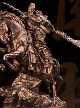 【现货】开天工作室 关羽 三国五虎将《1/7铜色版关羽》