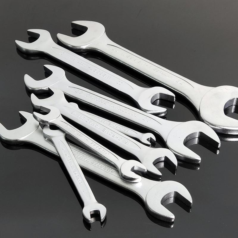 德国wesser进双头呆扳手薄壁型开口扳手5.5-20mmT双开口扳手铬钒