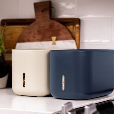 ZUUTII密封米箱防潮5kg大容量米桶杂粮储物意面收纳盒弹盖