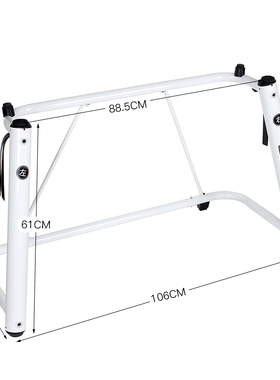 电钢琴U型架金属U架电钢琴架电子琴架P48P95P105P115P45键盘架