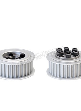 免键式胀紧套同步带轮HTLK24S5M100-E-8 ECC25-S5M100-24-E-d8