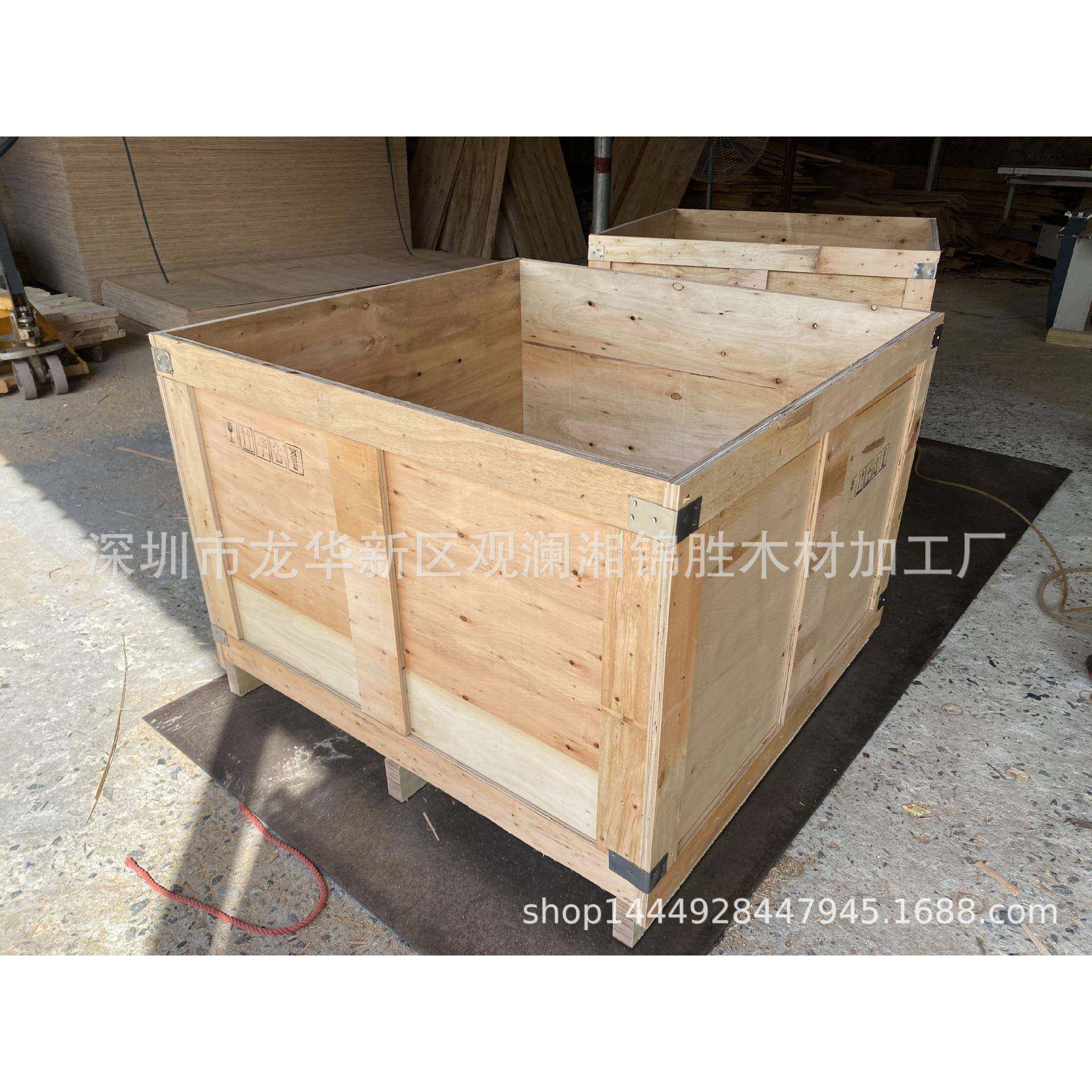 厂家直销出口木箱子实木出口包装木箱多层板木箱松木木箱子