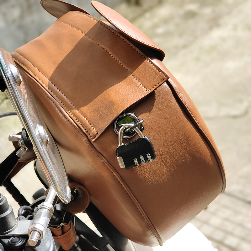 维尼熊车头挂包电动摩托车踏板车尾包骑士包复古装饰改装配件大全