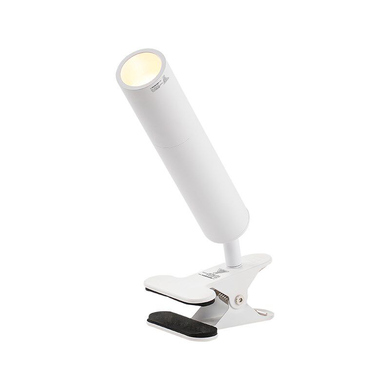 一束光聚光射灯小角度产品可移动免安装免接线带线开关夹子式固定