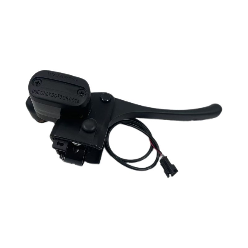 适用爱玛电动车晴天Mico小乔Q160右上泵带线刹把碟刹原厂一体