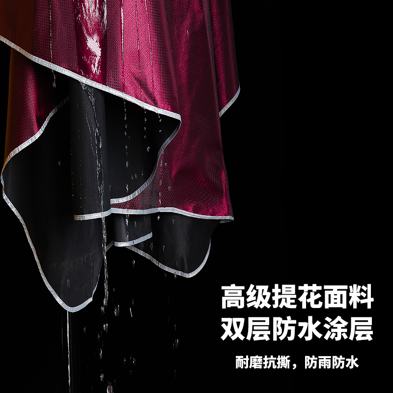 电动车雨衣男女摩托电动车专用新款单双人加大长版全身防暴雨雨披