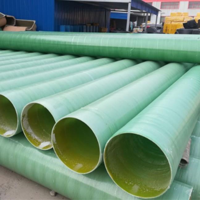 玻璃钢管道工厂防腐耐磨电缆保护管道FRP缠绕式玻璃钢管道