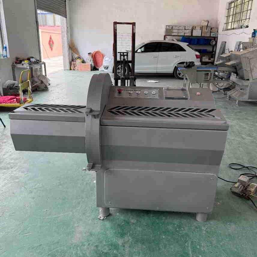 全自动牛排切割设备大型落地式猪腿肉砍排机鸡胸肉切片砍排机