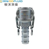 厂家供应扳把式 快速接头C型泥浆喷砂接头砂浆泵湿喷机喷浆机螺纹